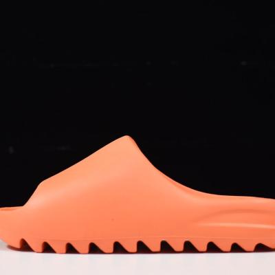 China Original High Quality Colorful EVA PVC Yeezy Yezzy Cushioning Slips Enfalme Hot Pink Yellow Orange Slippers for sale