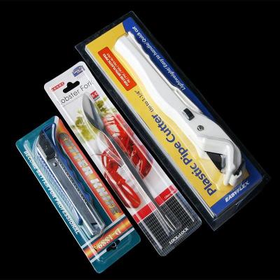 China Metal Blister Customized Hardware Tools Blister Packaging Products Clamshell Package, Paper Card Blister For Metal Plastic PET for sale