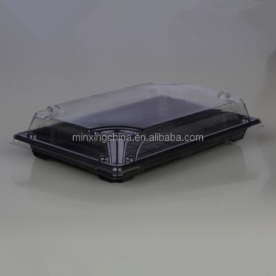 China Plastic Food PET Blister Tray With Separate Lid For Food Packaging Blister Wrapper for sale