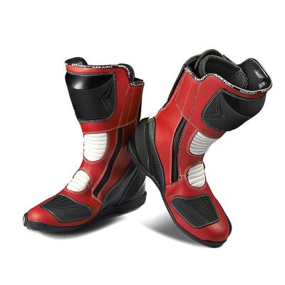 China Factory Supply China Waterproof Gear Riding Unisex Waterproof Leather Motorcycle Boots for sale