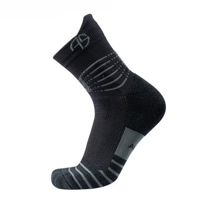 China Sports W002 Sweat-absorbent cushioning wear-resistant breathable socks for sale