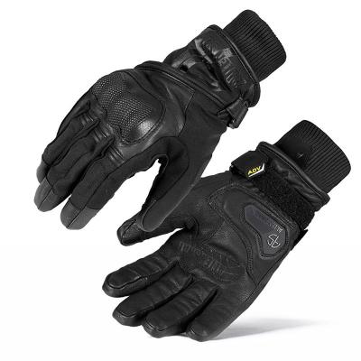 China At65 Touch Screen Motorcycle Riding Racing Leather Bikers Touch Screen Gloves for sale