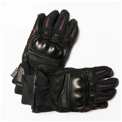 China M9 touch screen imported natural fat black sheepskin sports motorcycle cycling gloves for sale