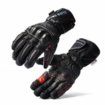 China M10 Touch Screen Imported Full Fat Sheepskin Motorcycle Cycling Gloves for sale