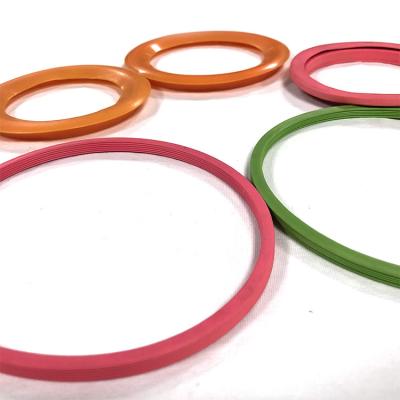 China High Quality Silica Gel Acid Resistance Concrete Pump Sealing Ring O Rings Silicone Rubber Rubber Gasket for sale