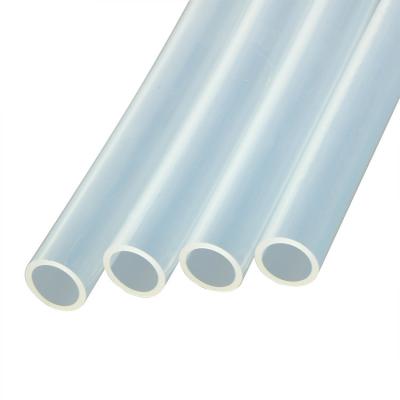 China Hot Selling Transparent Flexiable Food Grade Silicon Rubber Tube Hose OD 4 Mm Rubber Tube for sale