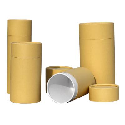 China Recycled Materials Packaging Paper Tube Boxes Biodegradable Packaging for sale