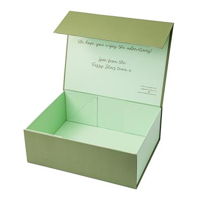 China High Quality Recycled Materials Magnet Storage Magnetic Packaging Folding Gift Box With Lid for sale