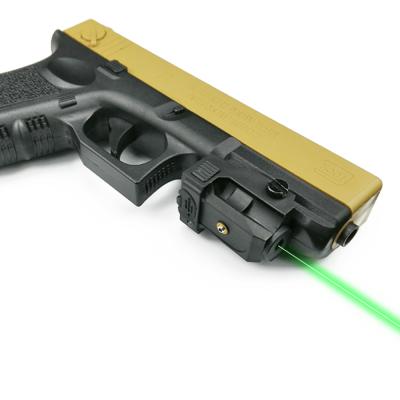 China Picatinny Accessories Dropshipping Self Defense Contract Green Pistol Laser Sight For Glock Pneumatic Gun Hunting for sale