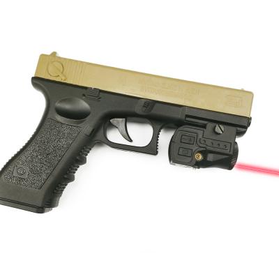 China Weapon Accessories Red Dot Laser Scope With 500lm Magnetic Filling Tactical Flashlight For Glock Rifle Pistol Airsoft Gun Light for sale