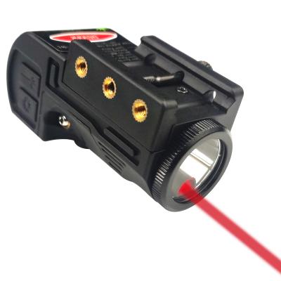 China Nylon Tactical Red Laser Light Strobe Pistol Combo Laser Flashlight for Picatinny Rail Mount for Rifle Hunting, Glock for sale