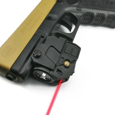 China Air Pistol Weapons Pistol Picatinny Laser Pistol Flashlight and Red Laser Sight for Airsoft Gun for sale