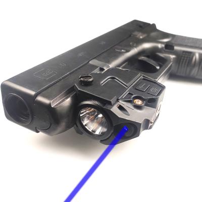 China Fiber Reinforced Nylon Blue Laser Light Combo Gun Laser Sight For Picatinny Rail Rifle Pistol Shooting Hunting for sale