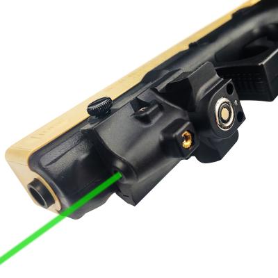 China Nylon Outdoor Tactical Green Laser Sight, Pistol Green Dot Laser with Shockproof Picatinny Rail Green Laser for Firearms for sale