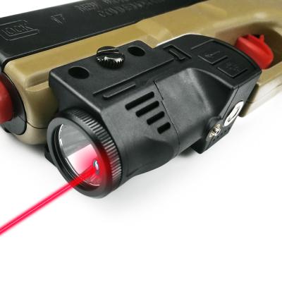 China Staves & accessories rifles tactical red laser flashlight combo for Airsof pistal gun self dence for sale