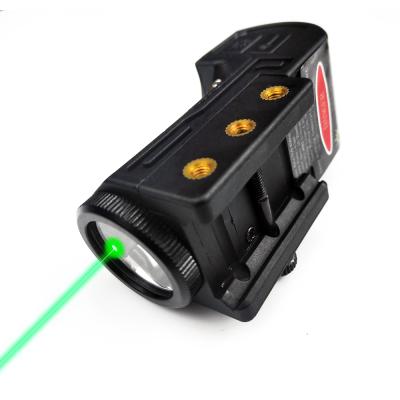 China Armas Hunting Light Green Laser Sight with 500ml Tactical Flashlight for Airsoft Guns and Weapons Army for sale