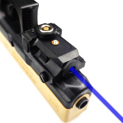 China Pistol Reinforced Nylon Nylon Laser Sight Gun Outdoor Tactical Blue Laser For Picatinny Rail Hunting Glock Firearms for sale