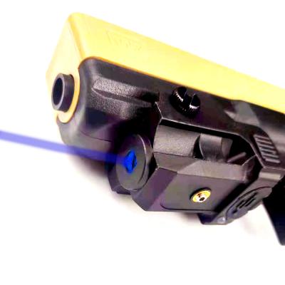 China Blue Fiber Reinforced Nylon Laser Sight,Tactical Blue Dot Laser Gun Laser Suitable for Picatinny Rail Guns Pistols Rifles for sale