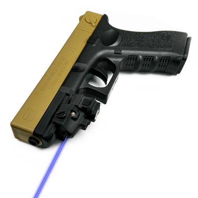 China Blue Rail Laser Sight Accrssories Dot Laser Scope Fit Picatinny Army Firearms and Pistol Scope Weapons for Glock Pistol Pneumatic Pistol Rifle for sale