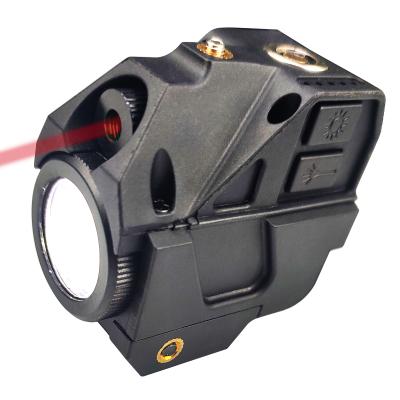 China Nylon Light Function LED Strobe Light Rail Picatinny Rail Gun Laser Sight Tactical Pistol Laser Sights For Pistols Pistol Rifle for sale