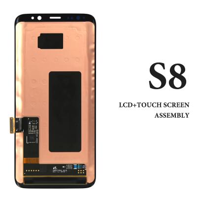 China Original Original Mobile Display Replacement Parts LCD Display Screen For Samsung Galaxy S8 G950F G950u G950n G9500 With Touch Screen Digitizer for sale