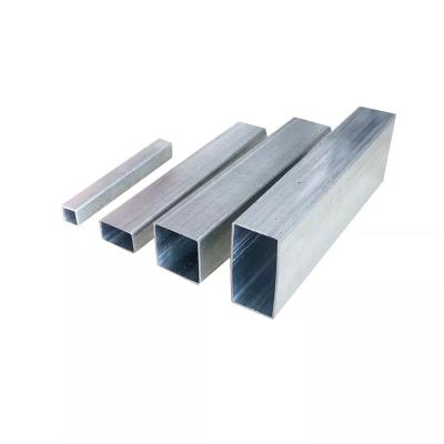 China Cutting sheets High Quality Q235B galvanized square and rectangular steel pipe for sale