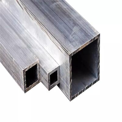 China Construction/Industry Finished Decorative Square Aluminium Pipe And Hanging Ceiling Rectangular Aluminum Tube for sale