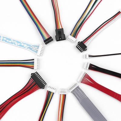 China OEM UL2468 UL2651 Electronic Flat Ribbon Cable With JST PH 1.27mm 2.0mm 2.54mm Connectors for sale