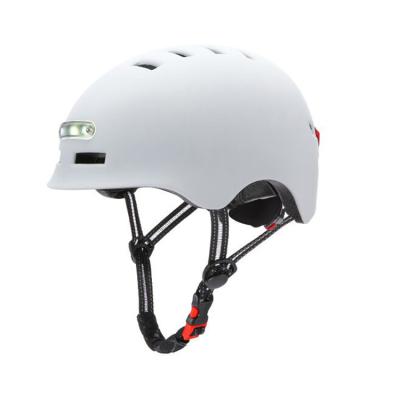 China ABS Electric Bicycle Cycle Riding Skate Scooter Custom Bike Helmet With Signal Light for sale