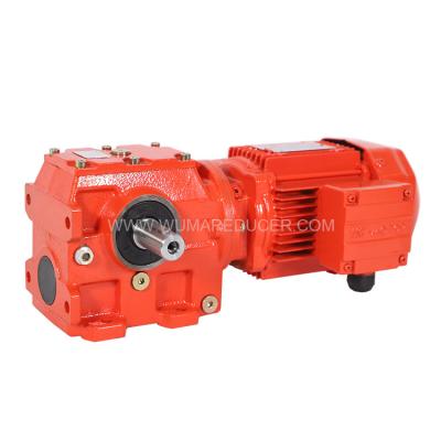 China High Supply 9~3700nm Series Construction Material Stores Factory RPM Worm Helical Gearbox WS for sale