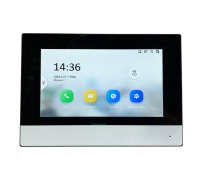 China 7-inch IPS colorful LCD display 7-inch touch screen WIFI colorful video intercom indoor station DS-KH6320-WTE1IP for sale