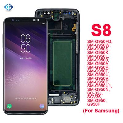 China For Samsung For Galaxy S8 LCD Display With G950 Touch Screen And View Display For Samsung S8 Display For Samsung For Galaxy LCD Display S8 for sale