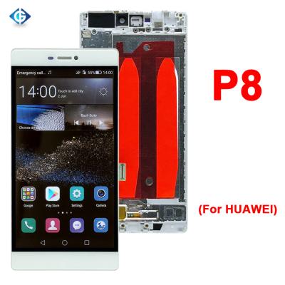 China Good Quality For Huawei P8 LCD Screen Replacement With Touch Screen Assembly For Huawei P8 LCD With Frame For Huawei P8 for sale