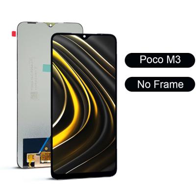 China Xiaomi Poco M3 Display Wholesale Price With Touch Screen Assembly Redmi 9T Display For Xiaomi Poco M3 6.53 inch LCD for sale