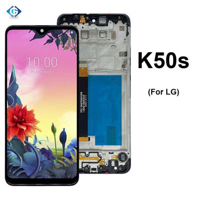 China LG K50S Full LCD Factory Price With Frame For LG K50S LCD With Touch Display K50S For LG K50S LCD Touch for sale