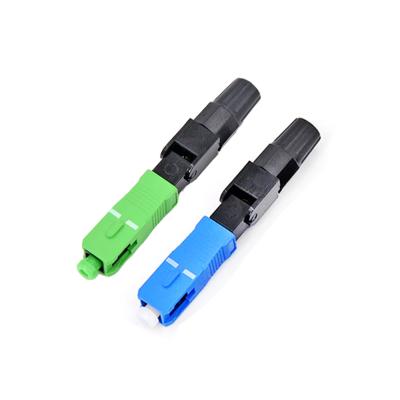 China FTTH Drop Cable UT-King FTTH Field Assembly SC UPC APC Fast Fiber Optic Connector for sale