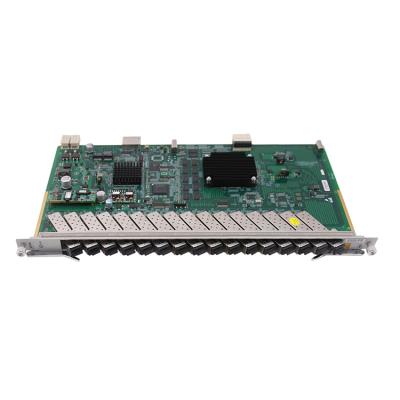 China FTTH FTTB FTTX Network 16 GPON OLT Interface Left Board For ZTE C300 OLT GTGH Service Card for sale