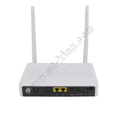 China FTTH FTTX Router 2GE+WIFI+CATV+USB ONU Modem Equipamento de Fibra Otica XPON ONU CATV Wifi Onu FTTH for sale