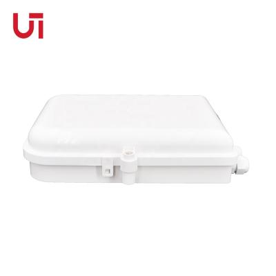 China Outdoor FTTH Wall Mount FTTH Terminal Box 16 Ports Fiber Optic Distribution Box for sale