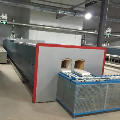 China ISO9001 Alumina Calcination Ceramic Kiln Pusher Plate Furnace Production Line for sale