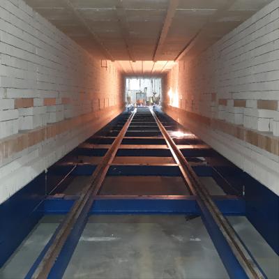 Cina forno ceramico del tunnel refrattario moderato di temperatura 1350C in vendita