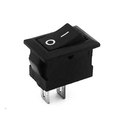 China Electrical Equipment Hot Sale Small Rocker Switch KCD1-101 ON-OFF Rocker Switch KCD1-101 Mini 2pin 3A 250V/6A 125V for sale