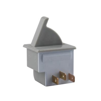 China Bulgin 3100 Refrigerator Door Switch 5A 250V E3111CA Gray SPDT 3 Pins Push Button Switch for sale