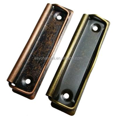 China Best Selling Popular Antique Metal 100mm BRONZE Clip of Clipboard for Clipboard Menu Board for sale