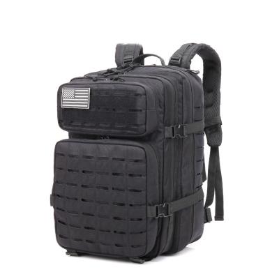 China 2022 New 45L Molle Tactical Molle Backpack Military Laser Backpack With USA Rubber Patch for sale