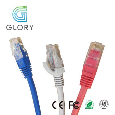 China Communication Cable Glory Cat 5e Horizontal Code Cable 1m Patch Cable UTP Computer Network Cable Chinese Manufacturer Best for sale