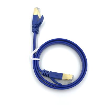 China Fast Data Transfer China Factory Internet Cable Supplier Shielded Cable Multi Length Cat7 Data Patch Cord for sale