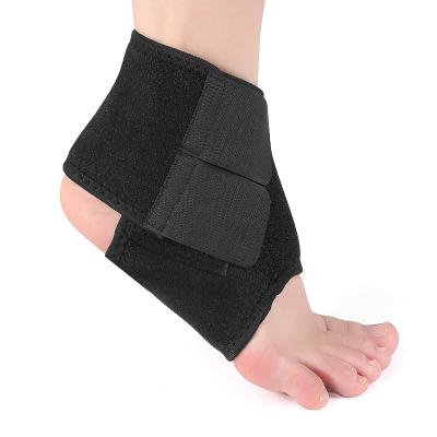 China Adjustable Pad Ankle Wraps Stabilizer Sports Fitness Compression Ankle Support for sale