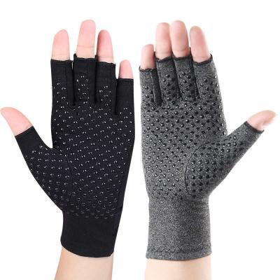 China Amazon Hot Selling Unisex Pressure Gloves Breathable Anti-Slip Breathable Compression Arthritis Gloves Sweat-absorbent for sale