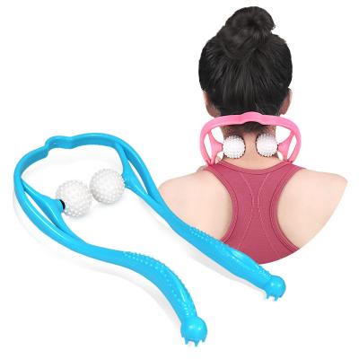 China NECK Factory Price Neck Shoulder Point Massager Manual Relief Muscle Pain Neck Massager for sale